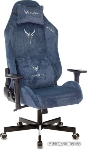 Кресло Бюрократ Viking knight N1 Fabric (синий) фото 3
