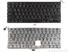Клавиатура для ноутбука Apple Macbook Air 13" A1304 A1237, черная