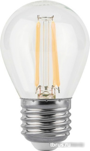 Светодиодная лампа Gauss Filament Globe E27 9 Вт 4100 К 105802209 фото 3