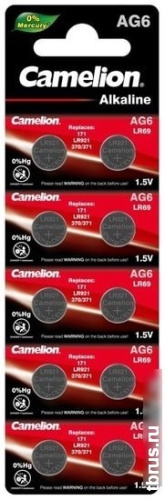Батарейки Camelion AG6 10 шт. [AG6-BP10] фото 3