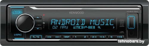 USB-магнитола Kenwood KMM-124 фото 3