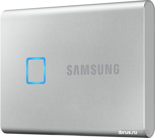 Внешний накопитель Samsung T7 Touch 500GB (серебристый) фото 6