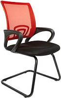 Кресло CHAIRMAN 696 V (черный/красный)