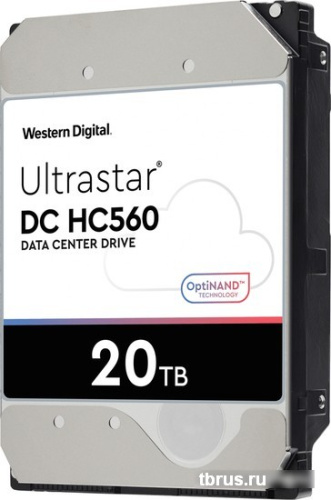 Жесткий диск WD Ultrastar DC HC560 Base SE 20TB WUH722020ALE6L4 фото 3
