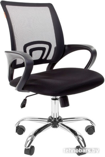Кресло CHAIRMAN 696 Chrome (черный) фото 3