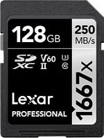 Карта памяти Lexar LSD128CB1667 SDXC 128GB