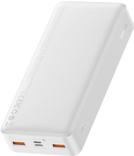 Портативное зарядное устройство Baseus Bipow Digital Display PPDML-M02 20000mAh (белый) фото 5