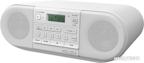 Портативная аудиосистема Panasonic RX-D550GS-W фото 3