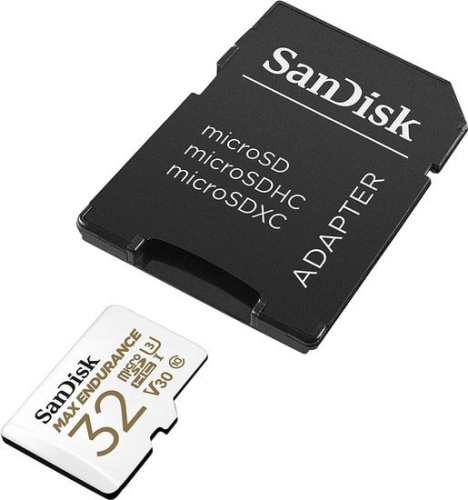 Карта памяти SanDisk microSDHC SDSQQVR-032G-GN6IA 32GB (с адаптером) фото 4