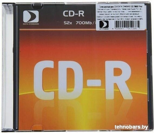 CD-R диск Data Standard 700MB Data Standard slim фото 3