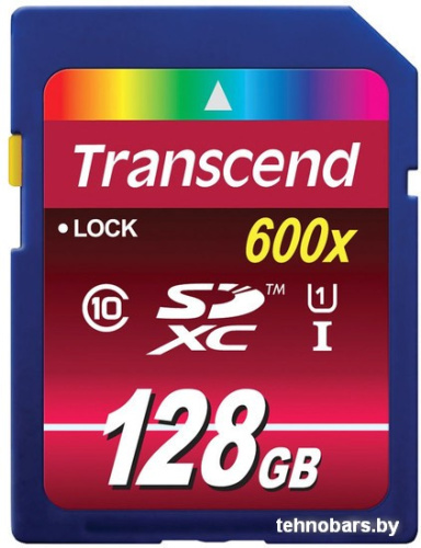 Карта памяти Transcend SDXC UHS-I (Class 10) 600x Ultimate 128GB (TS128GSDXC10U1) фото 3