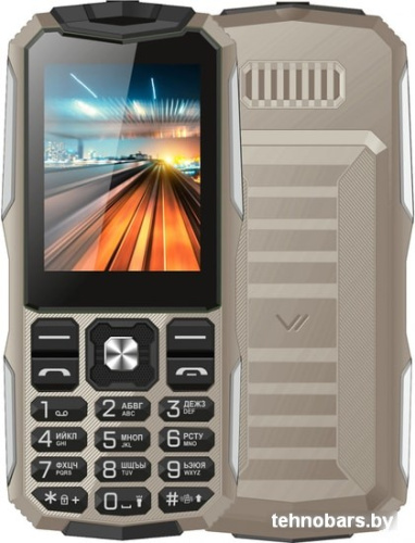 Мобильный телефон Vertex K213 (песочный) фото 3