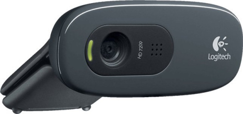 Web камера Logitech HD Webcam C270 черный [960-001063] фото 3