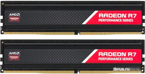 Оперативная память AMD Radeon R7 Performance 2x16GB DDR4 PC4-21300 R7S432G2606U2K фото 3