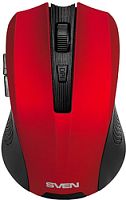 Мышь SVEN RX-345 Wireless (красный)