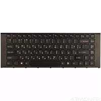 Клавиатура для ноутбука Sony VPC-EA, черная с рамкой