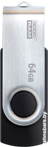USB Flash GOODRAM UTS2 64GB (черный) [UTS2-0640K0R11] фото 3