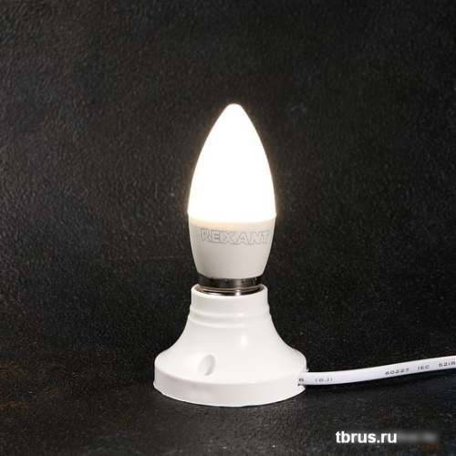 Светодиодная лампа Rexant CN E27 7.5 Вт 4000 К 604-021 фото 5