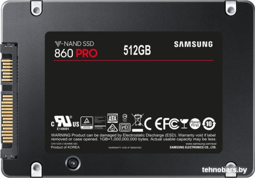 SSD Samsung 860 Pro 512GB MZ-76P512 фото 4