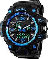 Наручные часы Skmei 1155-1 (черный/синий)