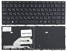 Клавиатура HP G5 430, 440, 445 BLACK, Backlite, RU