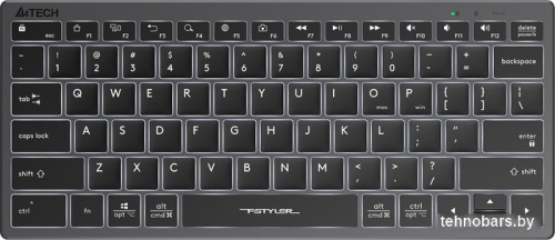 Клавиатура A4Tech Fstyler FX61 (серый/черный) фото 3