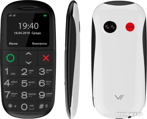 Мобильный телефон Vertex C312 (белый) фото 5