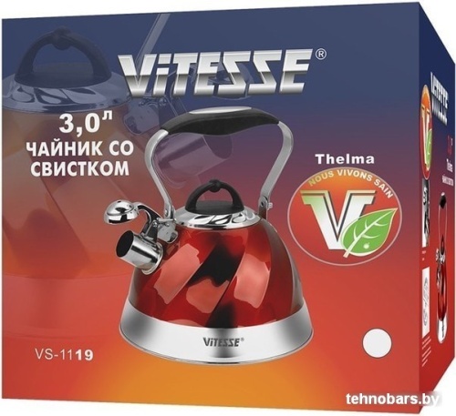 Чайник со свистком Vitesse VS-1119 (золотистый) фото 5