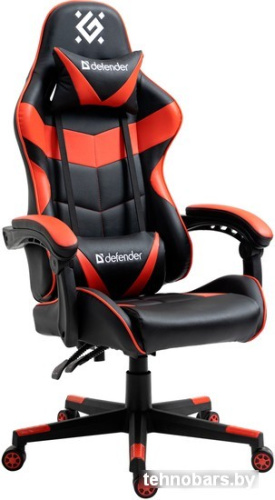 Кресло Defender Comfort (черный/красный) фото 3