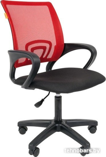 Кресло CHAIRMAN 696 LT (черный/красный) фото 3