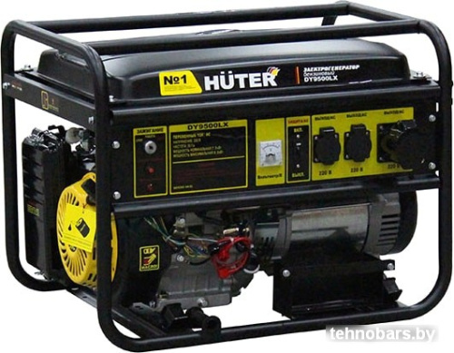 Бензиновый генератор Huter DY9500LX фото 3