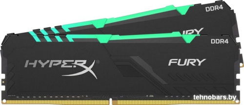 Оперативная память HyperX Fury RGB 2x32GB DDR4 PC4-24000 HX430C16FB3AK2/64 фото 3