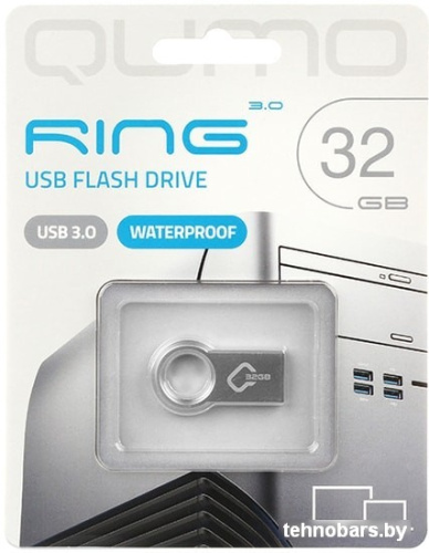 USB Flash QUMO Ring 3.0 32GB фото 5