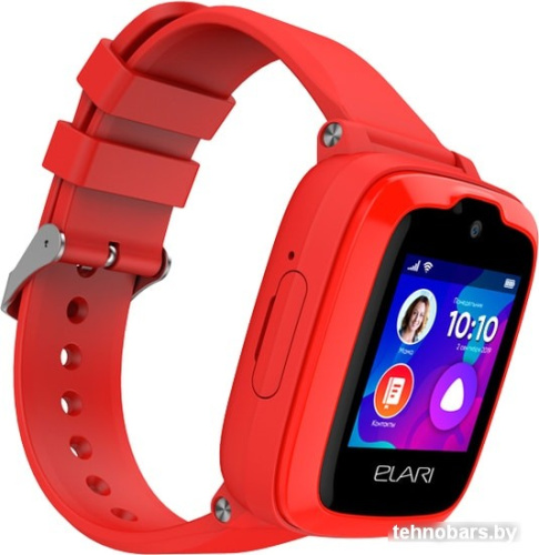 Умные часы Elari KidPhone 4G (красный) фото 4