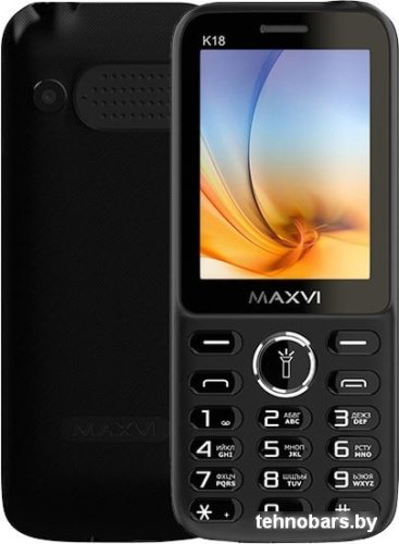 Мобильный телефон Maxvi K18 (черный) фото 3