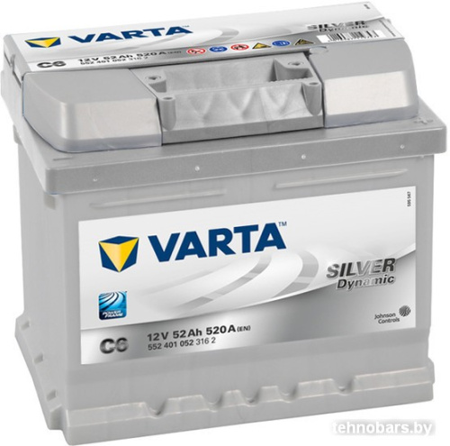 Автомобильный аккумулятор Varta Silver Dynamic C6 552 401 052 (52 А/ч) фото 3