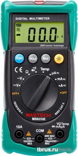 Мультиметр Mastech MS8233E фото 3