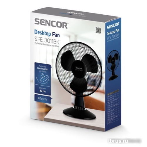 Вентилятор Sencor SFE 3011BK фото 4