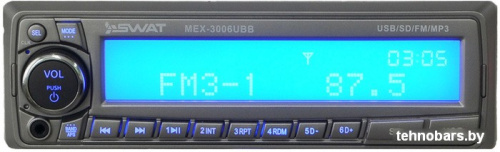 USB-магнитола Swat MEX-3006UBB фото 3