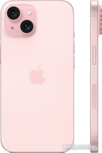 Смартфон Apple iPhone 15 Dual SIM 256GB (розовый) фото 4