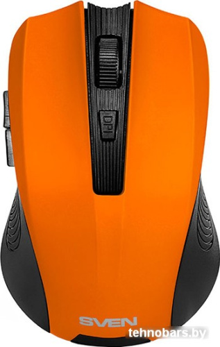 Мышь SVEN RX-345 Wireless (оранжевый) фото 3