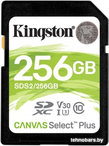 Карта памяти Kingston Canvas Select Plus SDXC 256GB фото 3