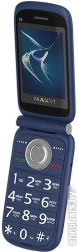 Мобильный телефон Maxvi E6 (синий) фото 5