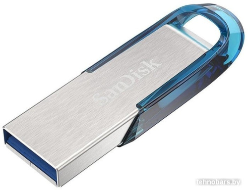 USB Flash SanDisk Cruzer Ultra Flair CZ73 64GB (синий) фото 4