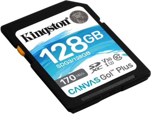 Карта памяти Kingston Canvas Go! Plus SDXC 128GB фото 4