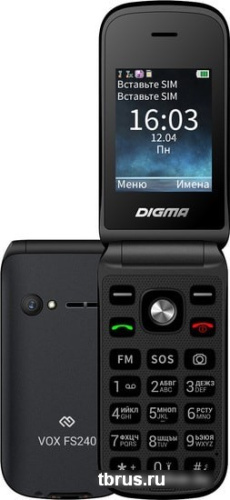 Мобильный телефон Digma Vox FS240 (серый) фото 3