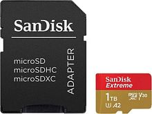 Карта памяти SanDisk Extreme SDSQXA1-1T00-GN6MA 1TB (с адаптером)