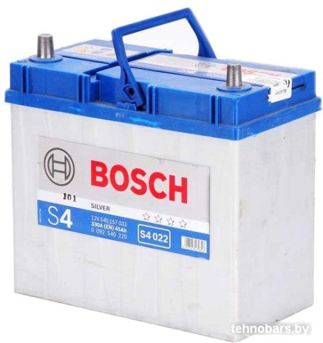 Автомобильный аккумулятор Bosch S4 022 (545157033) 45 А/ч JIS фото 4