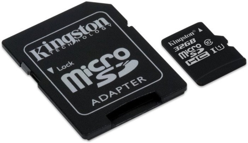 Карта памяти Kingston microSDHC (Class 10) U1 32GB + адаптер [SDCIT/32GB] фото 4