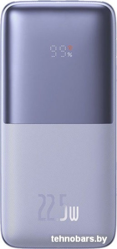 Внешний аккумулятор Baseus Bipow Pro Digital Display Fast Charge 10000mAh (фиолетовый) фото 3